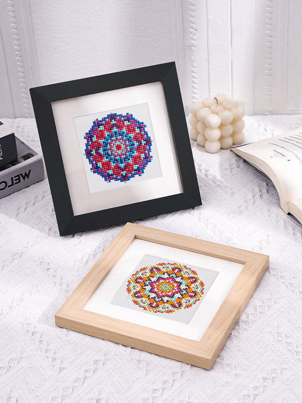 Mandala Collection - Diamond Painting Mini Kit-Create mesmerizing mandalas with our Mandala Collection Mini Diamond Painting Kit. Craft 12 intricate designs that bring peace and balance to your space.-Canvas by Numbers