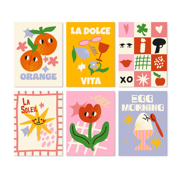 La Dolce Vita Collection mini paint by numbers set cover