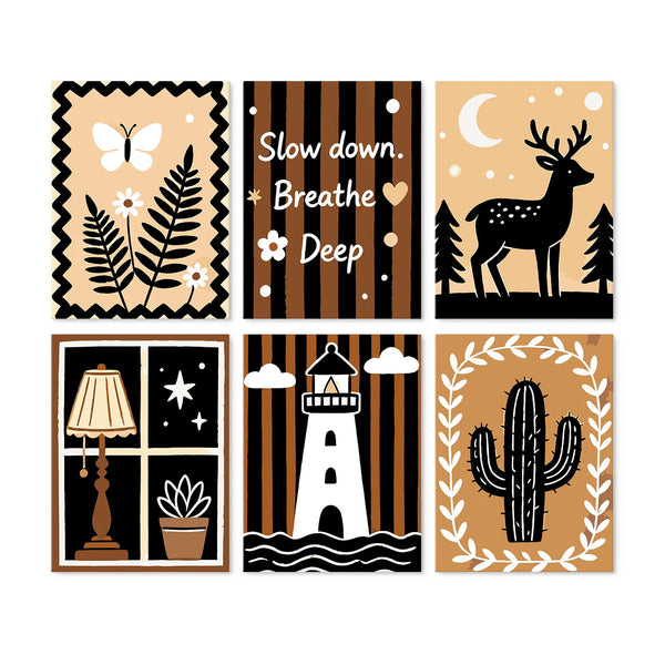 Quiet Moments Collection mini paint by numbers set cover