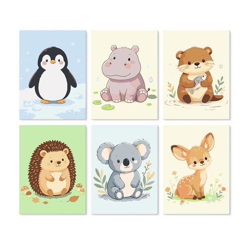 Baby Zoo Collection mini paint by numbers set cover