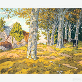 The Beech Woods at Kerzardem - Diamond Painting-Discover the beauty of nature with 