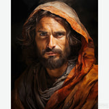 Sacred Savior - Diamond Painting-Recreate a moving portrait of Jesus Christ with the 