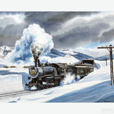 Denver & Salt Lake Railroad - Diamond Painting-Recreate the majesty of the 