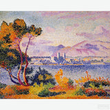 Antibes Afternoon - Diamond Painting-Create your own Pointillist masterpiece with our diamond painting kit inspired by Henri-Edmond Cross. A captivating project that explores the roots of Neo-Impressionism.-Canvas by Numbers