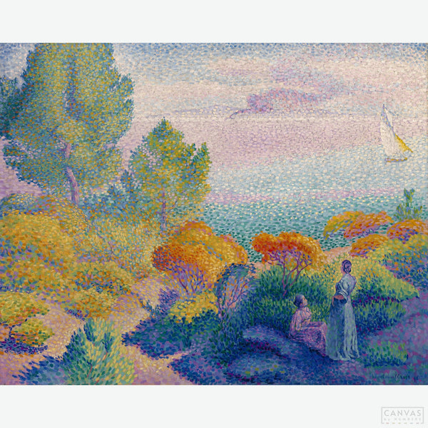 Two Women By the Shore - Diamond Painting