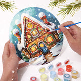 Christmas Collection 2 - Paint by Numbers Placemats-Decorate your Christmas table with our Christmas Paint by Numbers Placemats. Featuring festive designs like hot cocoa, gingerbread man, and more!-Canvas by Numbers