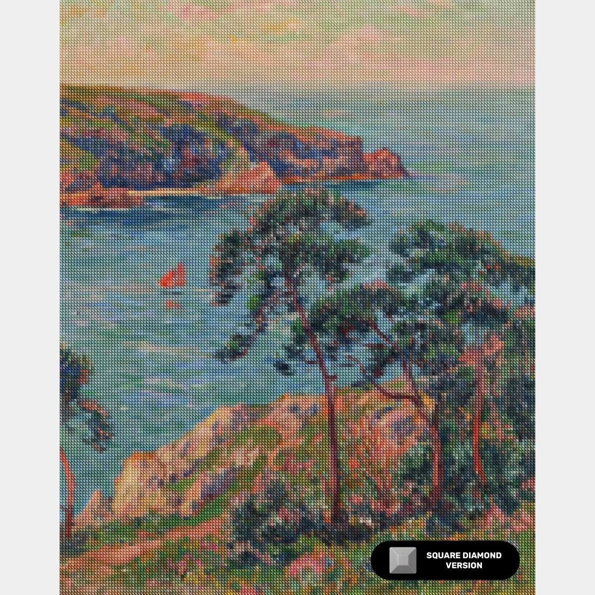 Cotes de Belon, Finistere - Diamantmålning