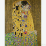 The Kiss by Gustav Klimt's - Diamond Painting-The Kiss paint by numbers captures romance in a vivid and detailed composition. A timeless masterpiece by master Klimt for your to paint and enjoy.-Canvas by Numbers
