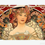 Champenois, Detail - Diamond Painting-Create Art Nouveau beauty with the 