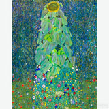 Sunflower - Diamond Painting-Unveil your inner artist with Klimt's Sunflower Diamond Painting Kit. Ideal for all skill levels, this kit combines challenge and beauty in one.-Canvas by Numbers