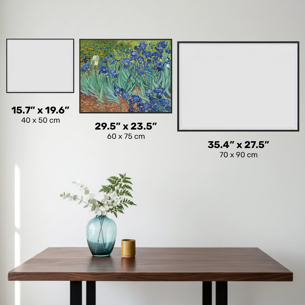 Irises - Pintura de Diamante - Grande