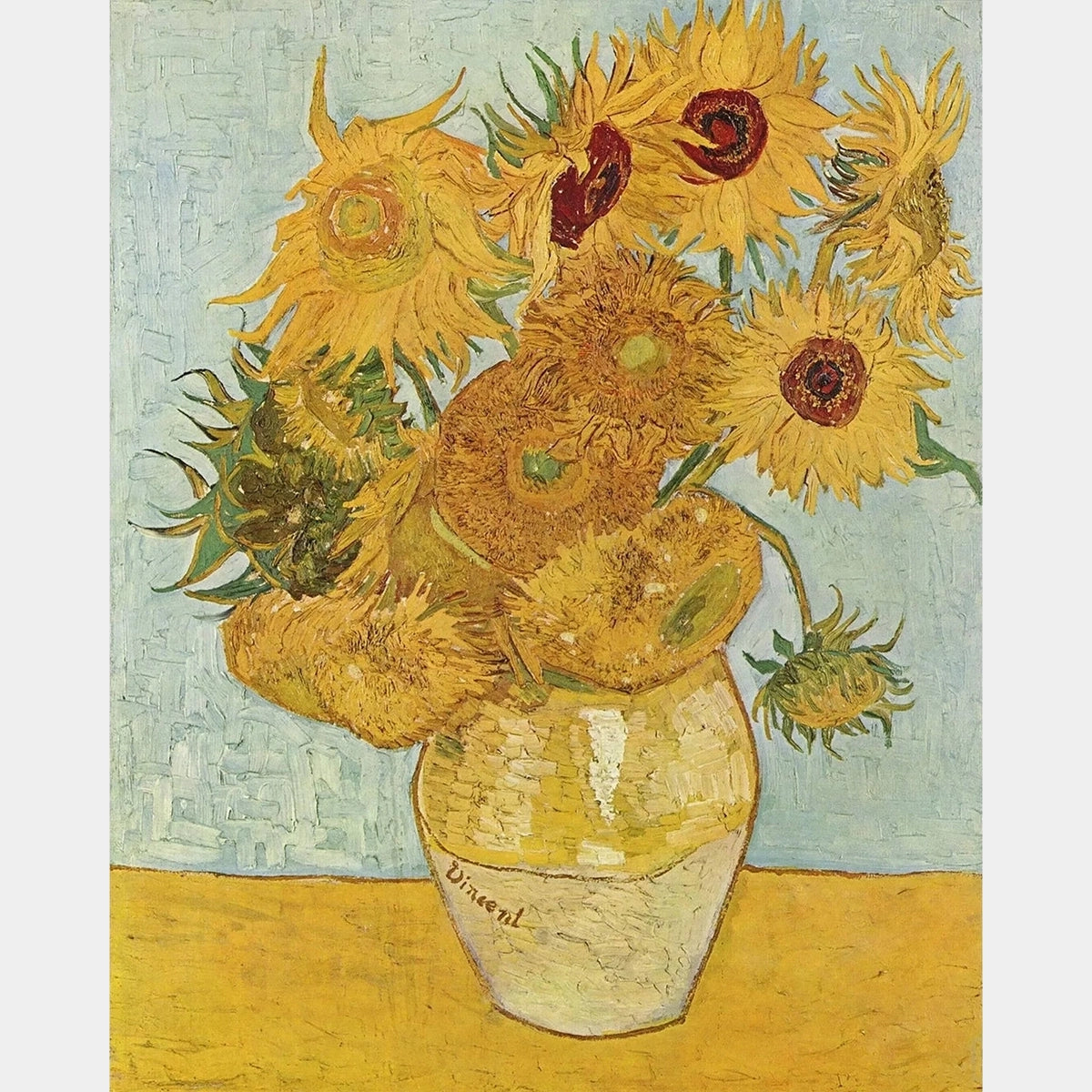 Girasoles - Pintura de Diamantes - Tamaño Estándar