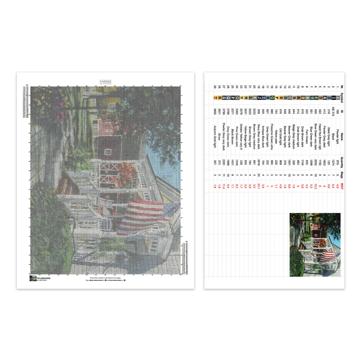 "An American Dream - Diamond Painting - X-Large"