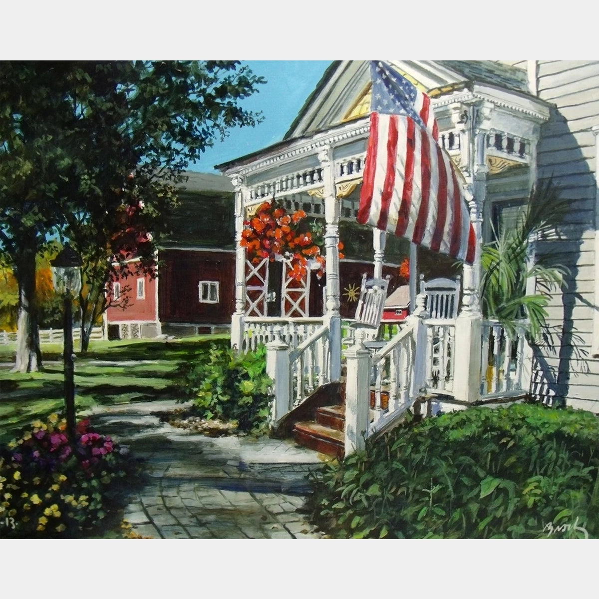 "An American Dream - Diamond Painting - X-Large"