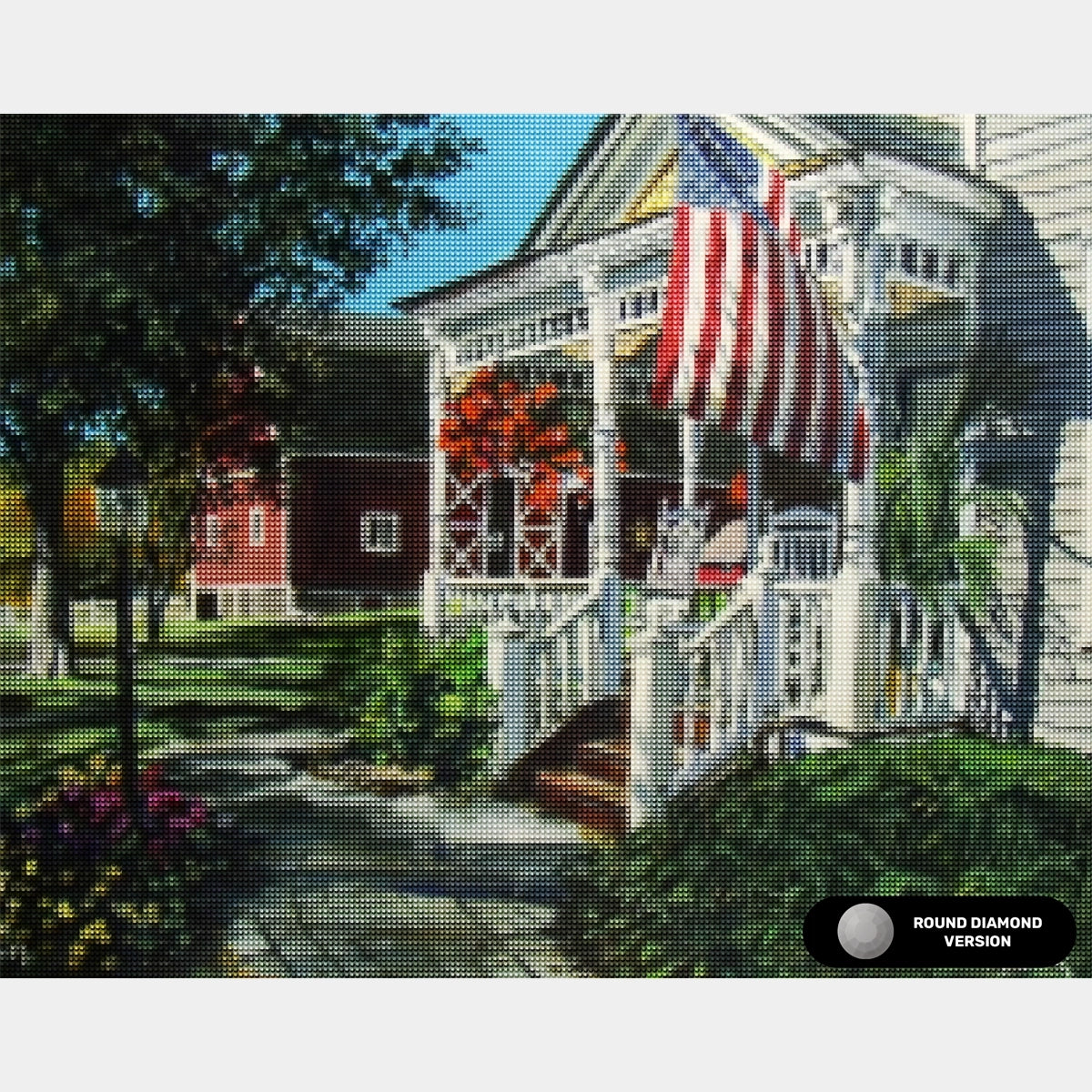 "An American Dream - Diamond Painting - X-Large"