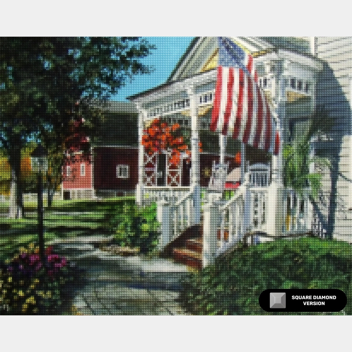 "An American Dream - Diamond Painting - X-Large"
