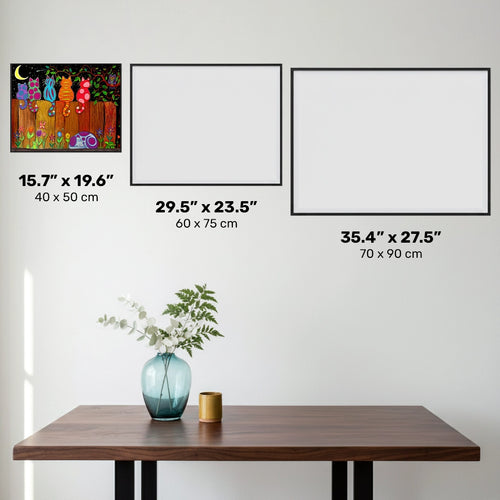 Moonlighting Together - Diamond Painting - Standard Size