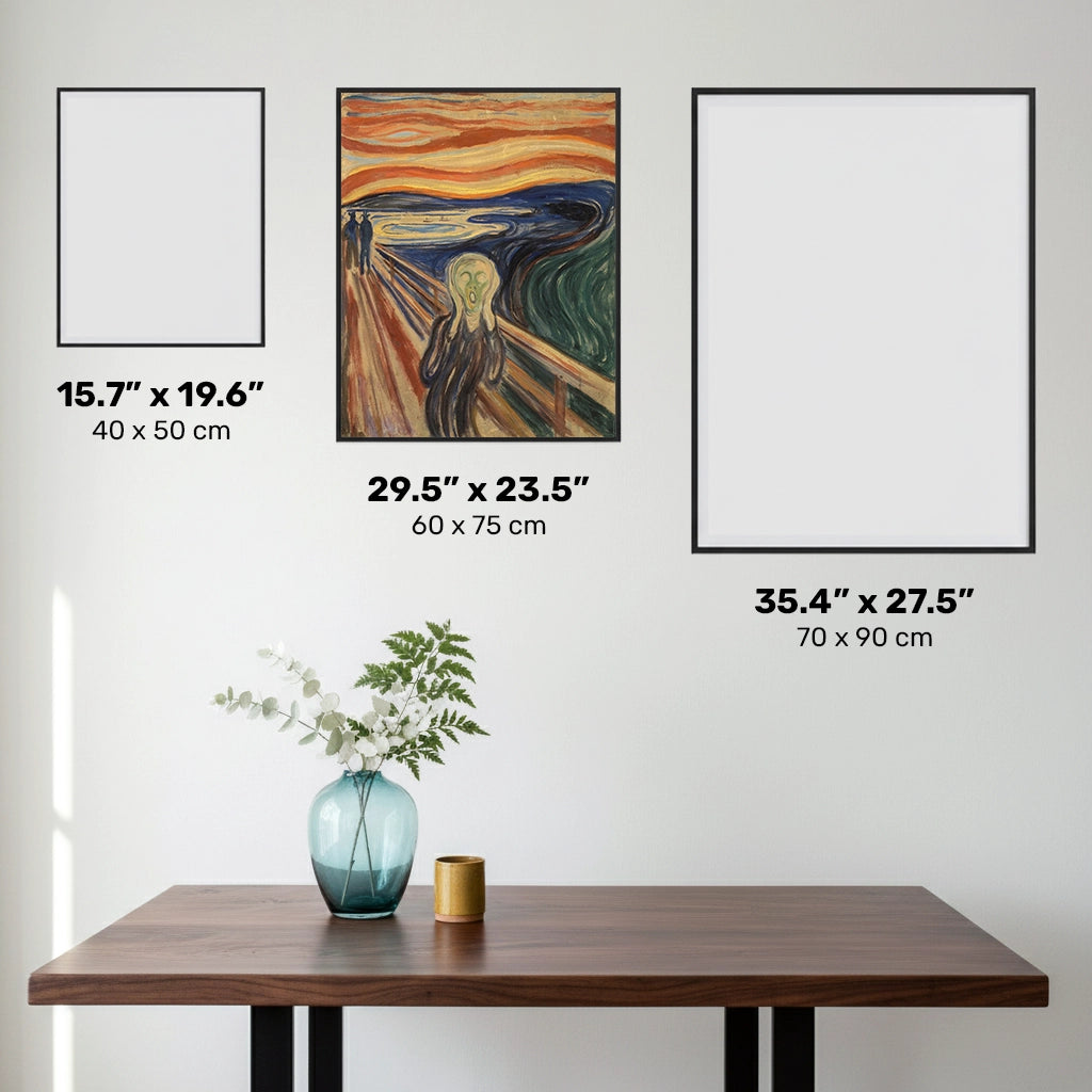 De Schreeuw - Diamond Painting - Groot