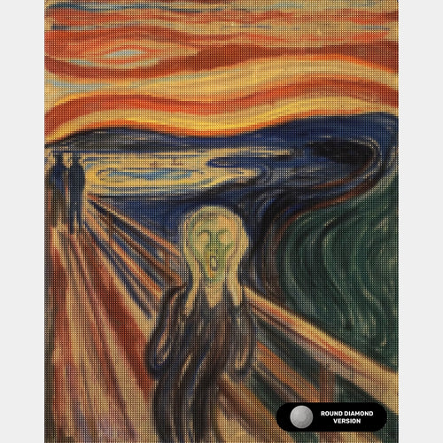 The Scream - Diamond Painting - Large