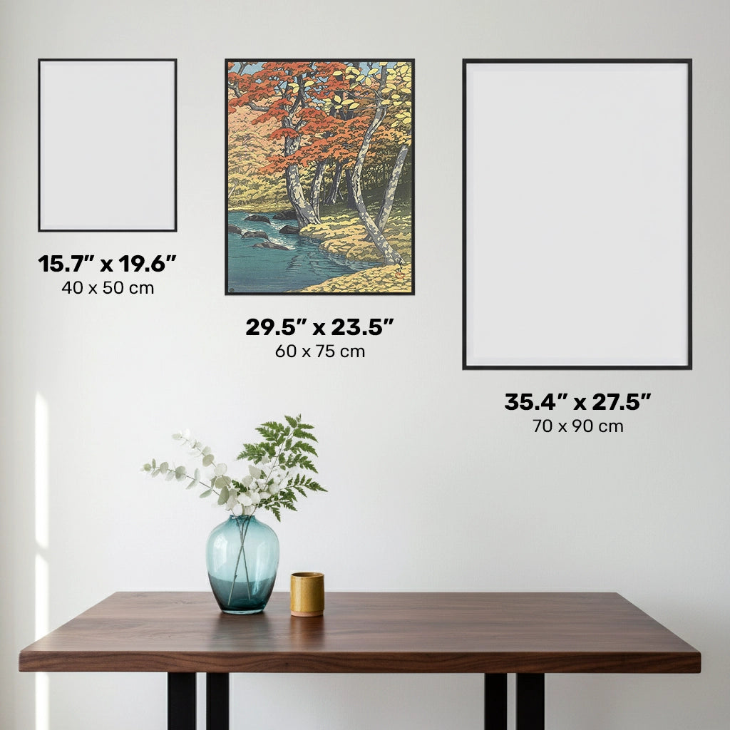 Höst vid Oirase - Diamantmålning - Stor