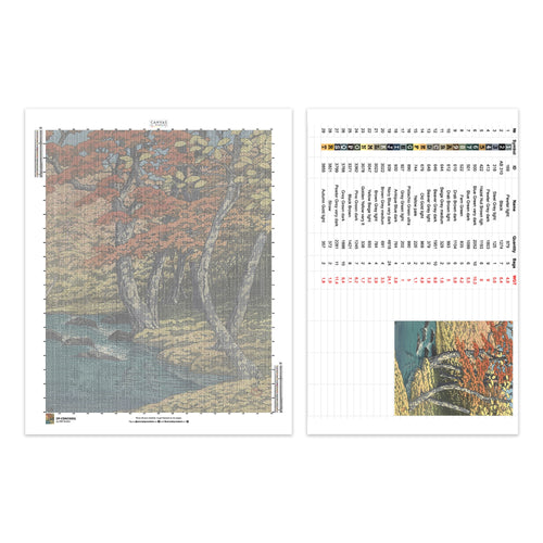 Autumn at Oirase - Diamond Painting - Large