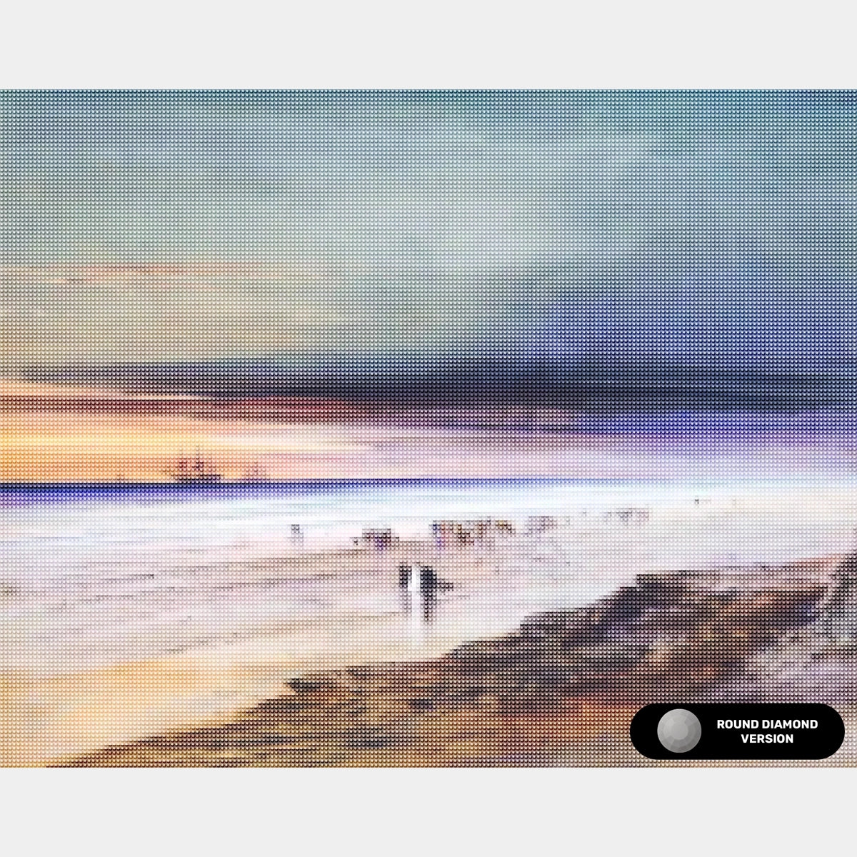 Strandscen - Diamantmålning