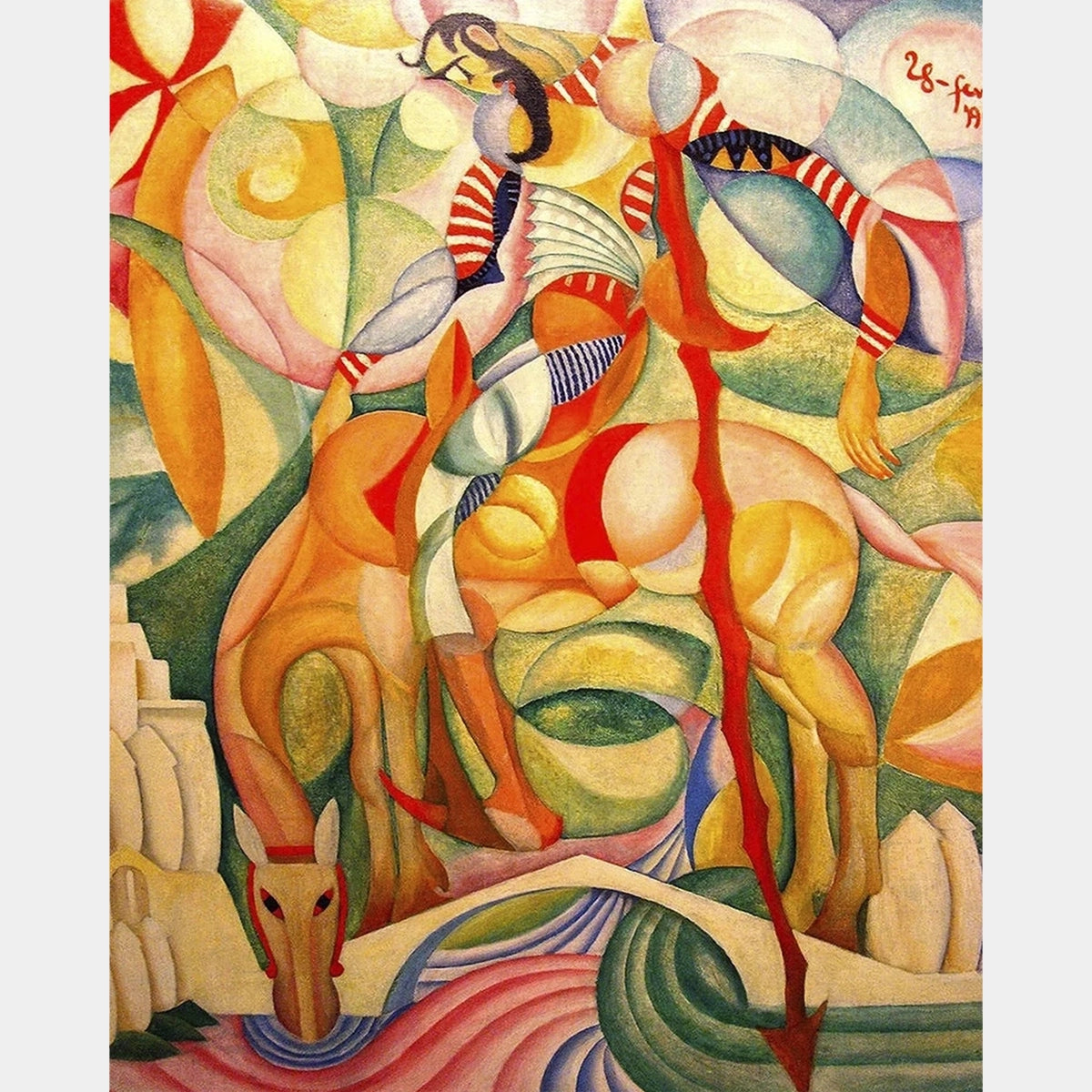 Don Quixote 1914 - Diamond Painting - X-Large