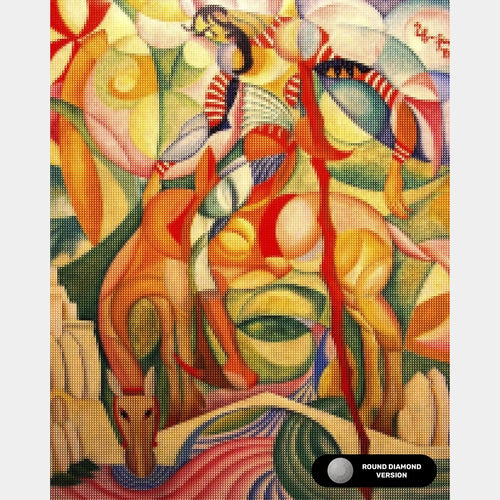 Don Quixote 1914 - Diamond Painting - X-Large