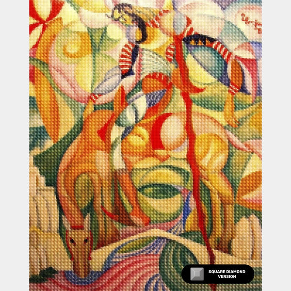 Don Quixote 1914 - Diamond Painting - X-Large