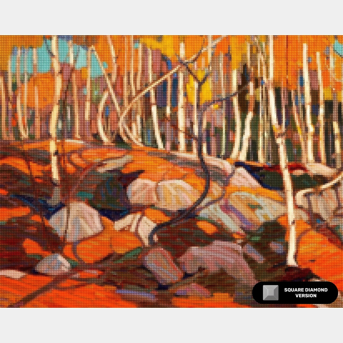 The Birch Grove - Diamond Painting - Large