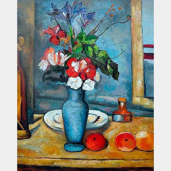 Le Vase Bleu (The Blue Vase) - Diamond Painting - Tamaño Estándar