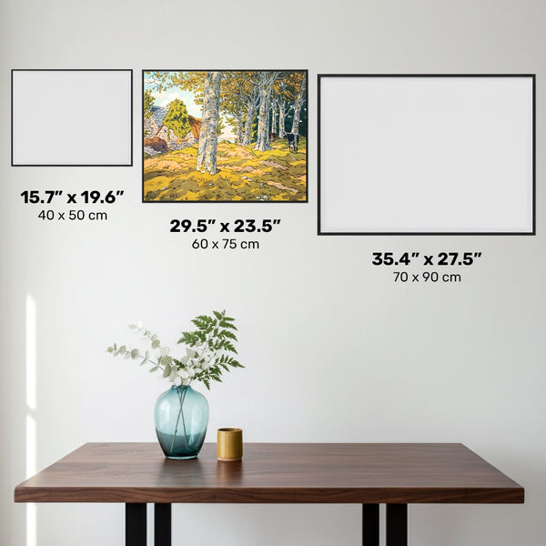 Bokskogarna vid Kerzardem - Diamantmålning - Stor