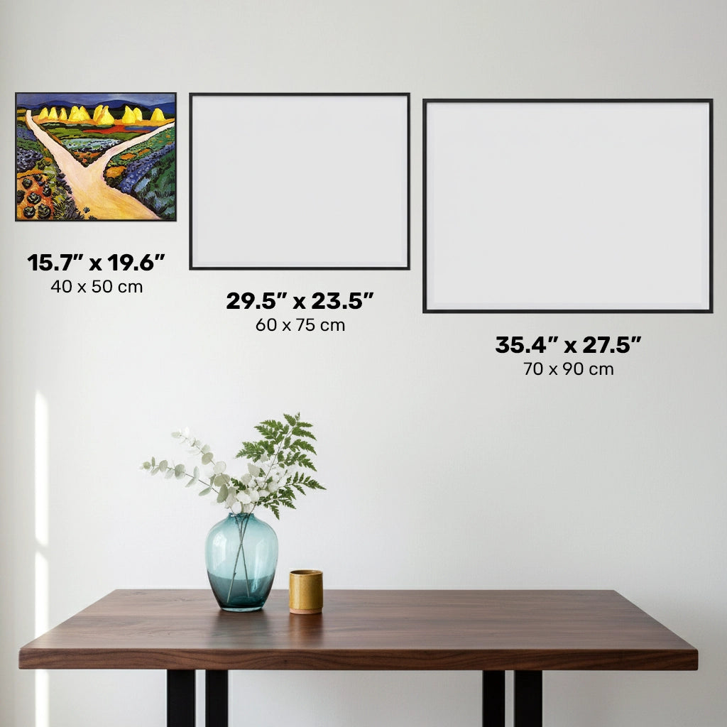 Vegetable Fields - 1911 - Diamond Painting - Standardstorlek