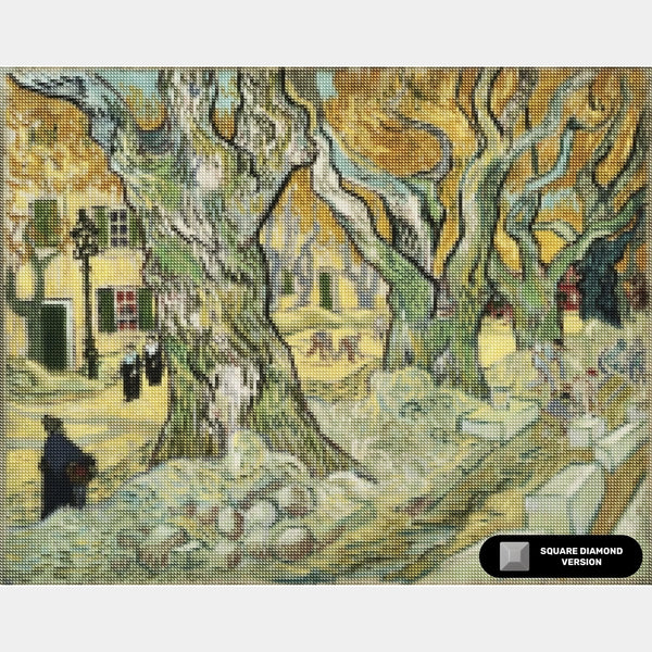 Road Menders at Saint-Rémy - Diamond Painting - Large