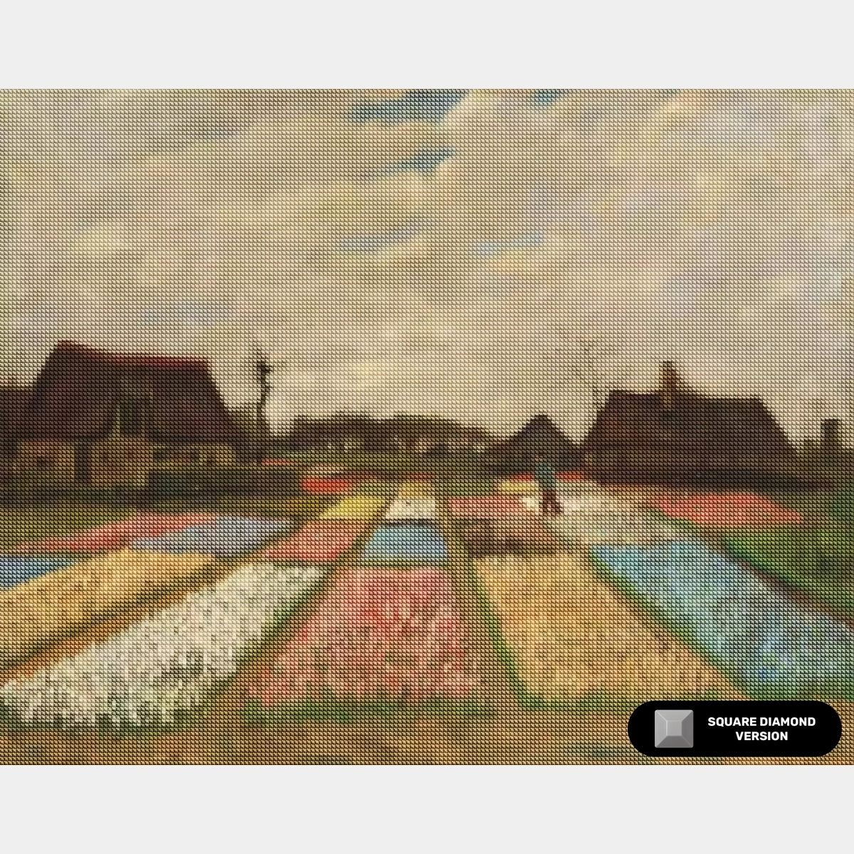 Campi di bulbi - Pittura diamante