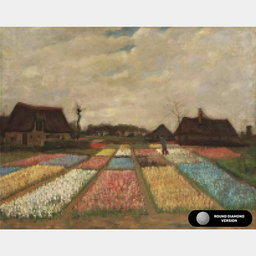 Bulb Fields - Diamond Painting