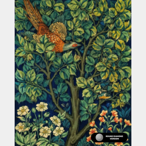 Cock Pheasant (1916) - Kit de Pintura de Diamante - X-Large