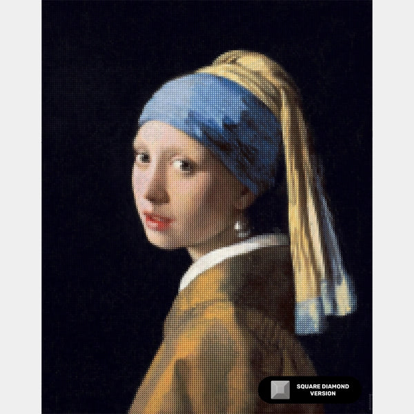 Girl with a Pearl Earring - Diamond Painting - Large
