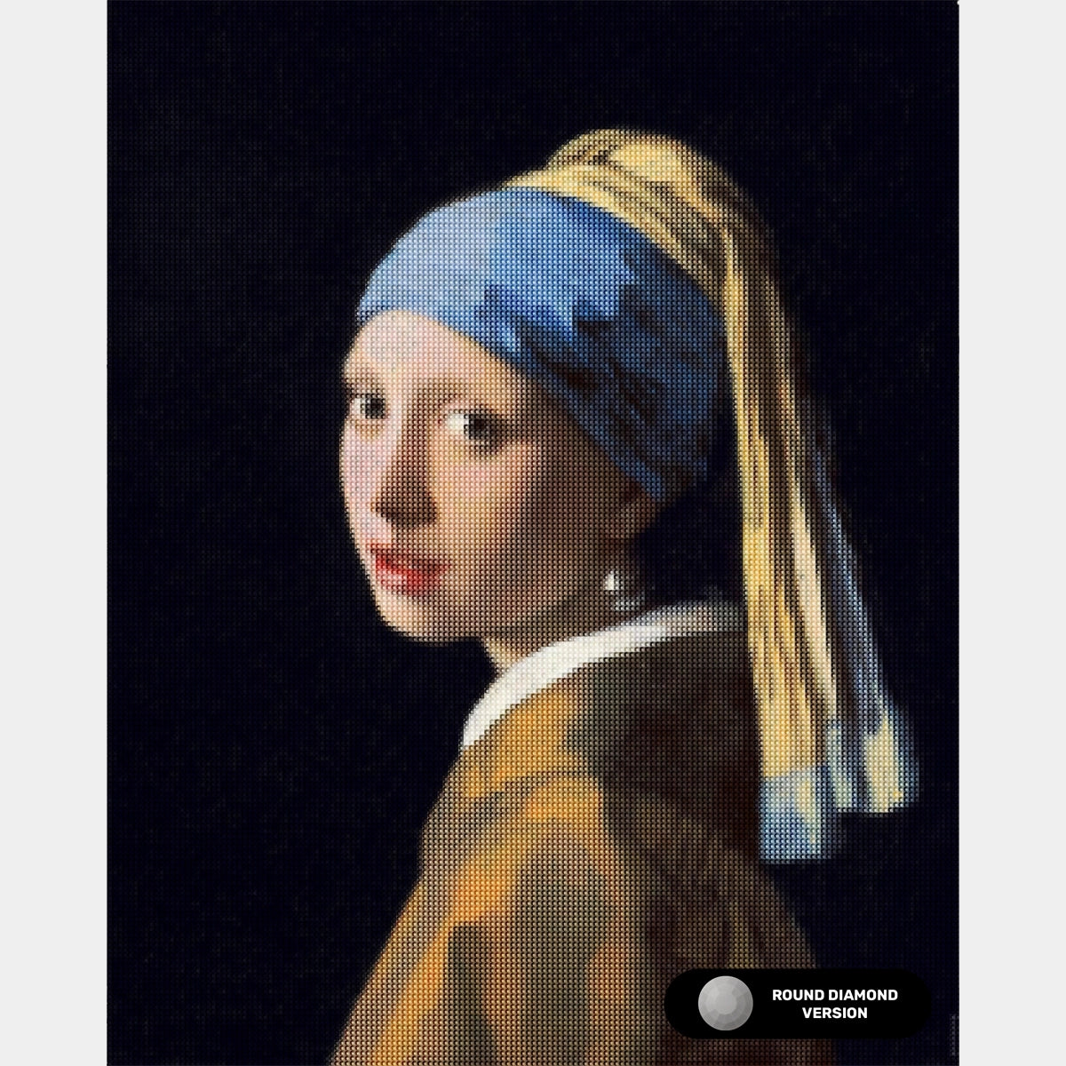 Girl with a Pearl Earring - Diamond Painting - Large