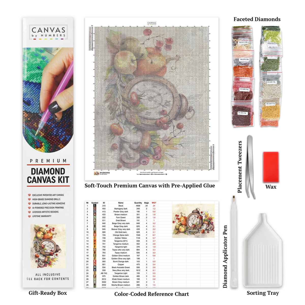 Harvest Time - Diamond Painting - Tamaño Estándar