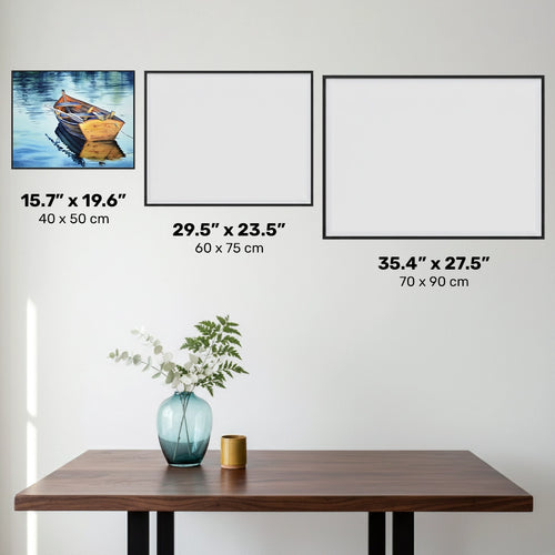 Tranquil Sailing - Diamond Painting - Standard Size