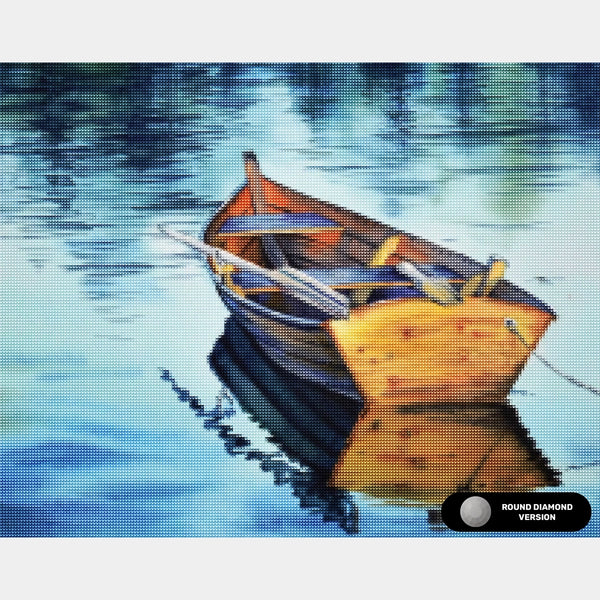 Tranquil Sailing - Diamond Painting - Standardstorlek