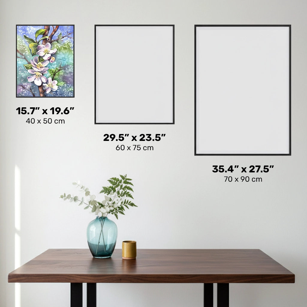 Flourish - Peinture au diamant - Taille standard