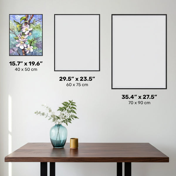 Flourish - Peinture au diamant - Taille standard