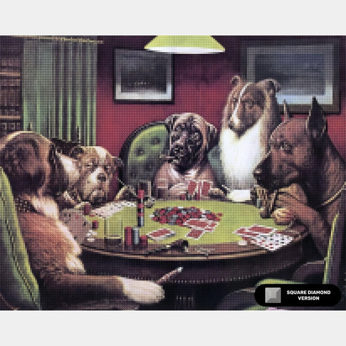 A Bold Bluff - Kit di Diamond Painting - X-Large