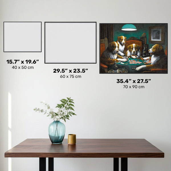 Hundar som spelar poker (1894) - Diamantmålning - X-Large