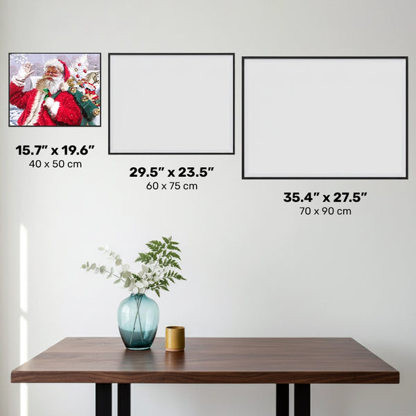 Feliz Navidad - Pintura de Diamantes - Tamaño Estándar