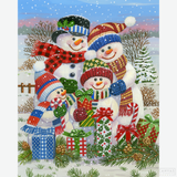 With Presents for All - Diamond Painting-Celebrate Christmas cheer with the 