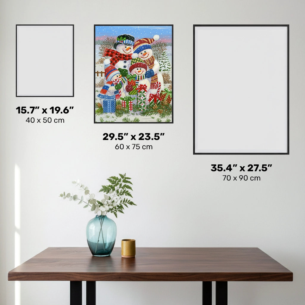 Med presenter för alla - Diamond Painting - Stor