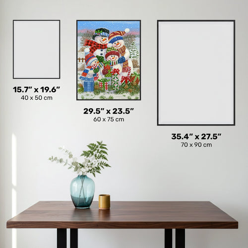 Met Cadeaus voor Iedereen - Diamond Painting - Groot